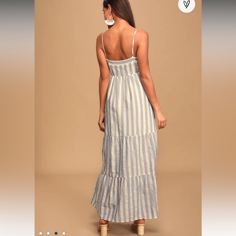 Striped Maxi Dress - Picture 7 of 7